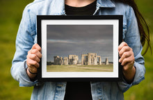 Load image into Gallery viewer, Stonehenge London art, Neolithic Stonehenge artwork and English Landscape Photography for Sale Home Decor Gifts - SCoellPhotography