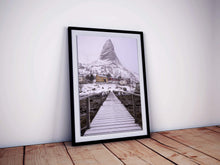 Load image into Gallery viewer, Scandinavian Prints of The Horn Mountain | Lofoten Islands wall art - Home Decor Gifts - Sebastien Coell Photography