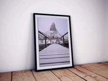 Load image into Gallery viewer, Nordic art | The Horn Mountain Prints, Lofoten Islands wall art - Home Decor Gifts - Sebastien Coell Photography