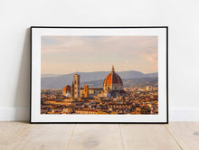 Load image into Gallery viewer, Italy Photography of Cathedral Santa Maria Del Fiore | Florence Cityscape, Firenze Home Decor - Sebastien Coell Photography