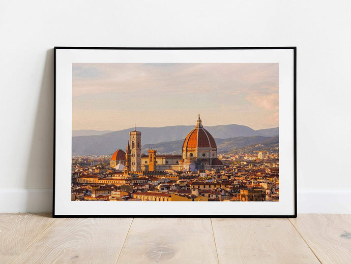 Italy Photography of Cathedral Santa Maria Del Fiore | Florence Cityscape, Firenze Home Decor - Sebastien Coell Photography