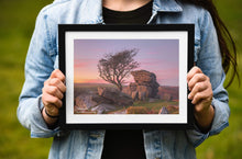 Load image into Gallery viewer, Dartmoor Prints | Hawthorn Tree Wall Art at Haytor Rocks - Home Decor Gifts - Sebastien Coell Photography