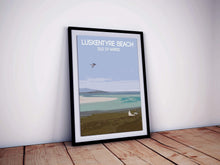 Load image into Gallery viewer, Scottish Art Poster of Luskentyre Beach, Scottish Prints for Sale and Seascape Photography Home Decor Gifts - SCoellPhotography