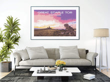 Load image into Gallery viewer, Dartmoor Poster Print | Great Staple Tor wall art, Devon Pictures for Sale - Home Decor - Sebastien Coell Photography