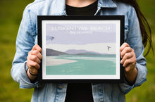 Load image into Gallery viewer, Scotland Poster of Luskentyre Beach, Scottish art Prints and Hebrides are for Sale, Home Decor Gifts - SCoellPhotography