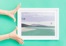 Load image into Gallery viewer, Scotland Poster of Luskentyre Beach, Scottish art Prints and Hebrides are for Sale, Home Decor Gifts - SCoellPhotography