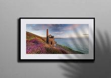 Load image into Gallery viewer, Panoramic Print of Towanroath Mine | Wheal Coates Photography, Cornish Mining Gifts - Sebastien Coell Photography