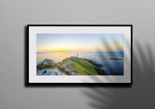 Load image into Gallery viewer, Panoramic Print of Start Point Lighthouse | Devon Gifts for Sale and Lighthouse Framed art - Sebastien Coell Photography