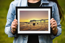 Load image into Gallery viewer, Norfolk Beach Print of Cromer Pier | Cromer Sunset Photography - Home Decor Gifts - Sebastien Coell Photography