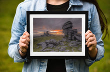 Load image into Gallery viewer, Great Staple Tor Prints | Dartmoor Landscape Photography for Sale, Devon wall art Gifts - Sebastien Coell Photography