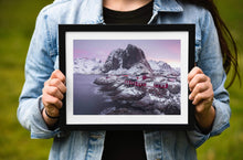 Load image into Gallery viewer, Nordic Print of Hamnoy | Norwegian art for Sale and Lofoten Mountain Photography - Sebastien Coell Photography