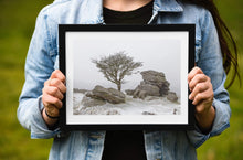 Load image into Gallery viewer, Dartmoor Prints | Hawthorn Tree art, Holwell Lawn Dartmoor Winter Photography - Sebastien Coell Photography
