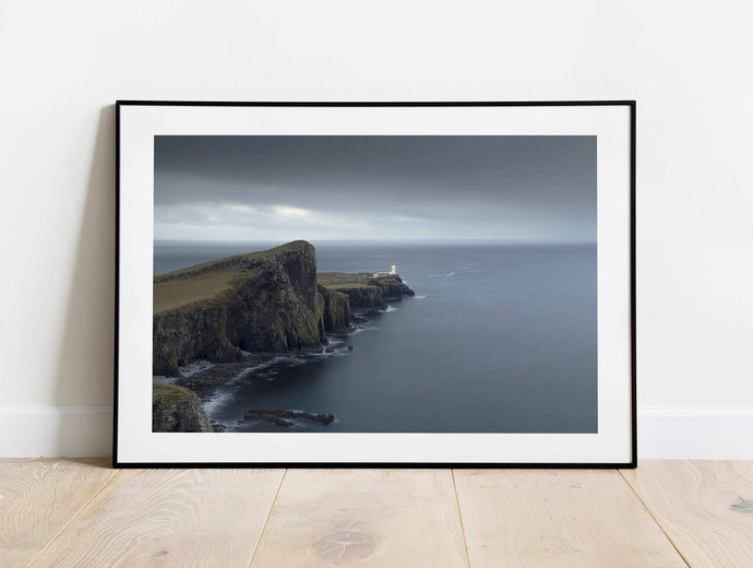 Scottish Print of Neist Point Lighthouse | Scotland Landscape art - Home Decor Gift - Sebastien Coell Photography