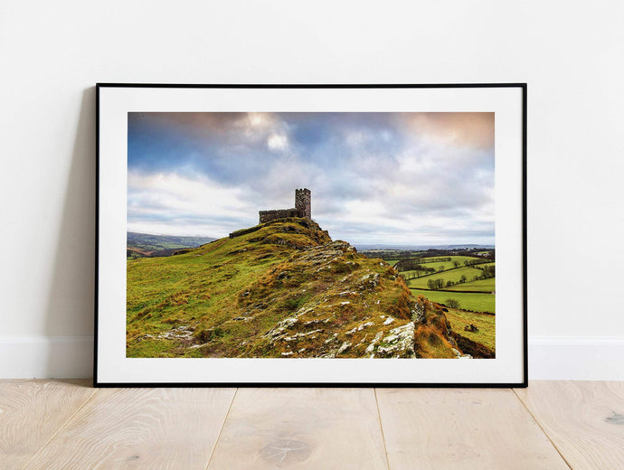 Print of Brentor Church Dartmoor | Devon wall art, Tavistock Landscape Photography for Sale - Sebastien Coell Photography