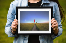 Load image into Gallery viewer, Lighthouse art of Happisburgh Lighthouse | Norfolk Landscape Photography Home Decor - Sebastien Coell Photography