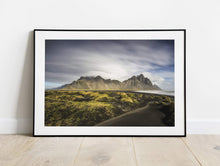 Load image into Gallery viewer, Scandinavian Prints of The Vestrahorn, Mountain Photography for Sale, Stokksnes wall art and Home Decor Gifts - SCoellPhotography