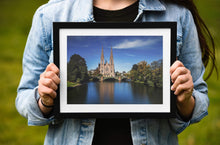 Load image into Gallery viewer, French wall art Print of St Pauls Church, Strasbourg Photography for Sale, Church Pictures and Home Decor Gifts - SCoellPhotography