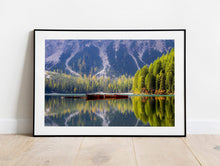 Load image into Gallery viewer, Dolomites Photos of Pragser Wildsee | Lago di Braies Prints Lake wall art for Sale - Sebastien Coell Photography