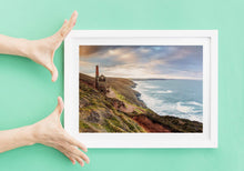 Load image into Gallery viewer, Cornwall Landscape Print | Towanroath Mine, Cornwall Mining wall art - Home Decor - Sebastien Coell Photography