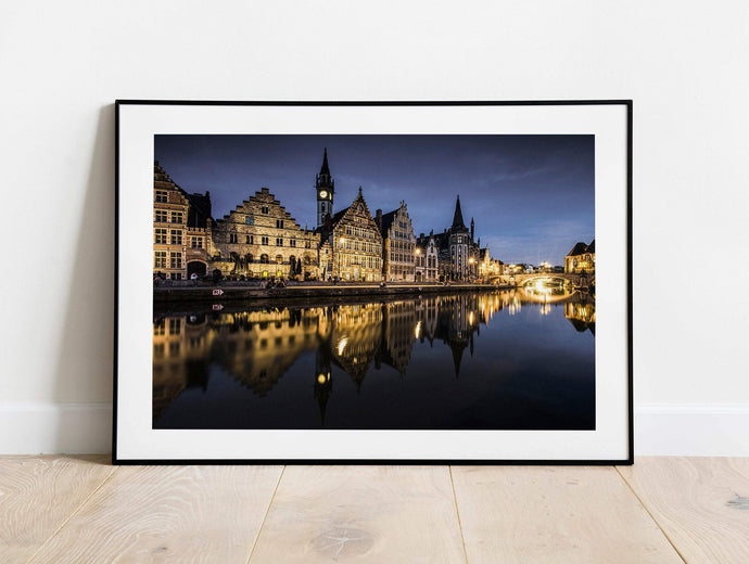 Photographic Print of Ghent | Belgium wall art for Sale, Medieval Town Home Decor - Sebastien Coell Photography