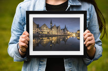 Load image into Gallery viewer, Photographic Print of Ghent | Belgium wall art for Sale, Medieval Town Home Decor - Sebastien Coell Photography