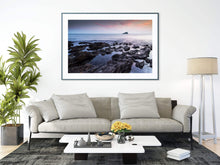 Load image into Gallery viewer, Coastal Prints of Wembury Beach | Great Mewstone Rock art for Sale, Devon wall art - Home Decor Gifts - Sebastien Coell Photography