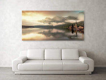Load image into Gallery viewer, Panoramic Alpine wall art of Hallstatt | Pictures of Austria for Sale - Home Decor Gifts - Sebastien Coell Photography