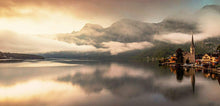 Load image into Gallery viewer, Panoramic Alpine wall art of Hallstatt | Pictures of Austria for Sale - Home Decor Gifts - Sebastien Coell Photography