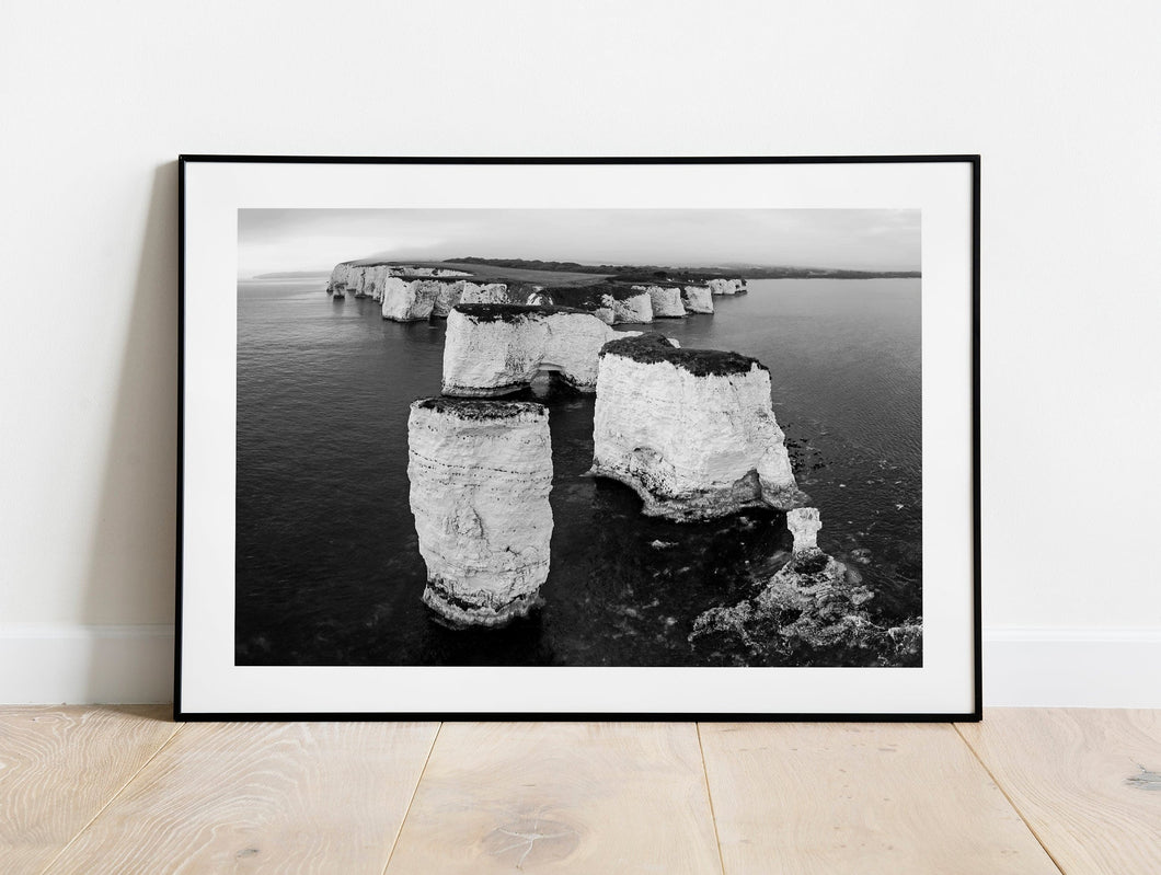 Harry Rocks Prints | Dorset Coastal Photography, Jurassic Coast Seascape Home Decor