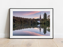 Load image into Gallery viewer, Spitzkirche / Magdalenenkapelle, Switzerland | Church Reflection Photography Print
