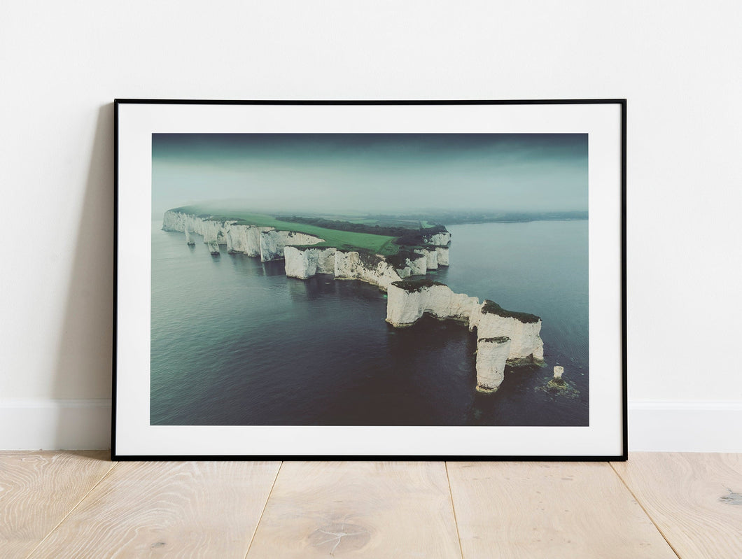 Dorset art of Old Harry Rocks, | Jurassic Coast Photography for Sale - Home Decor Gifts