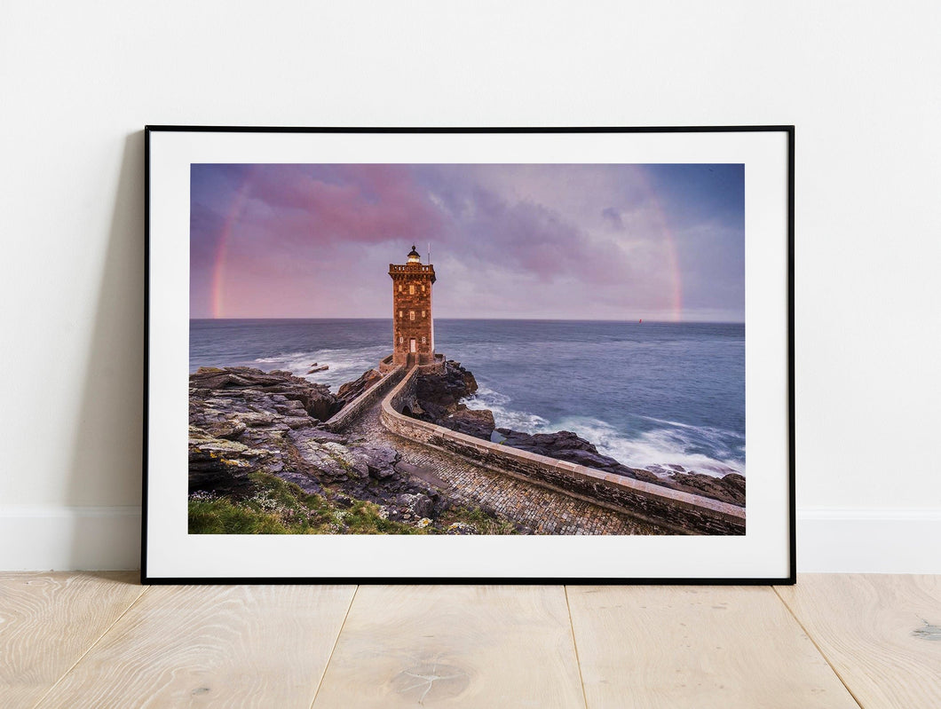 Kermorvan Lighthouse Prints | Brittany Seascape Photography, art contemporain bretagne