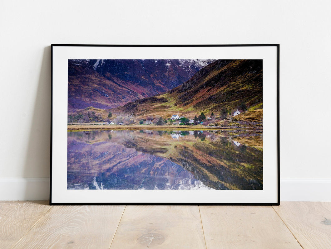 Scottish Prints of The Highland | Scotland Mountain Photography Home Decor Gifts