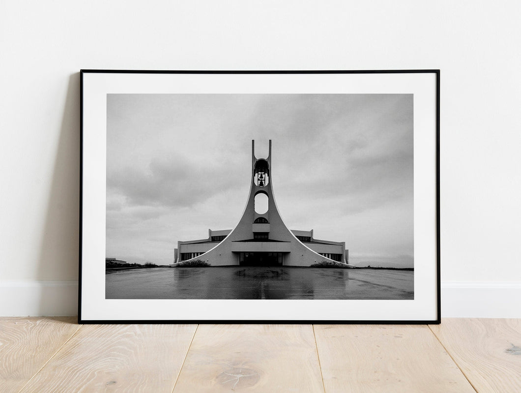 Icelandic fine art | Stykkishólmskirkja Church Print, Iceland Prints for Sale, Home Decor Gifts