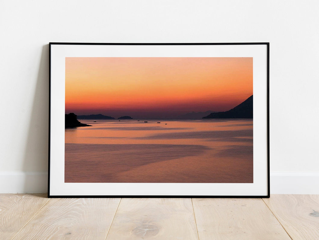 Croatia Photography | Korcula Seascape Prints, Adriatic Sea Wall Art - Home Decor Gifts