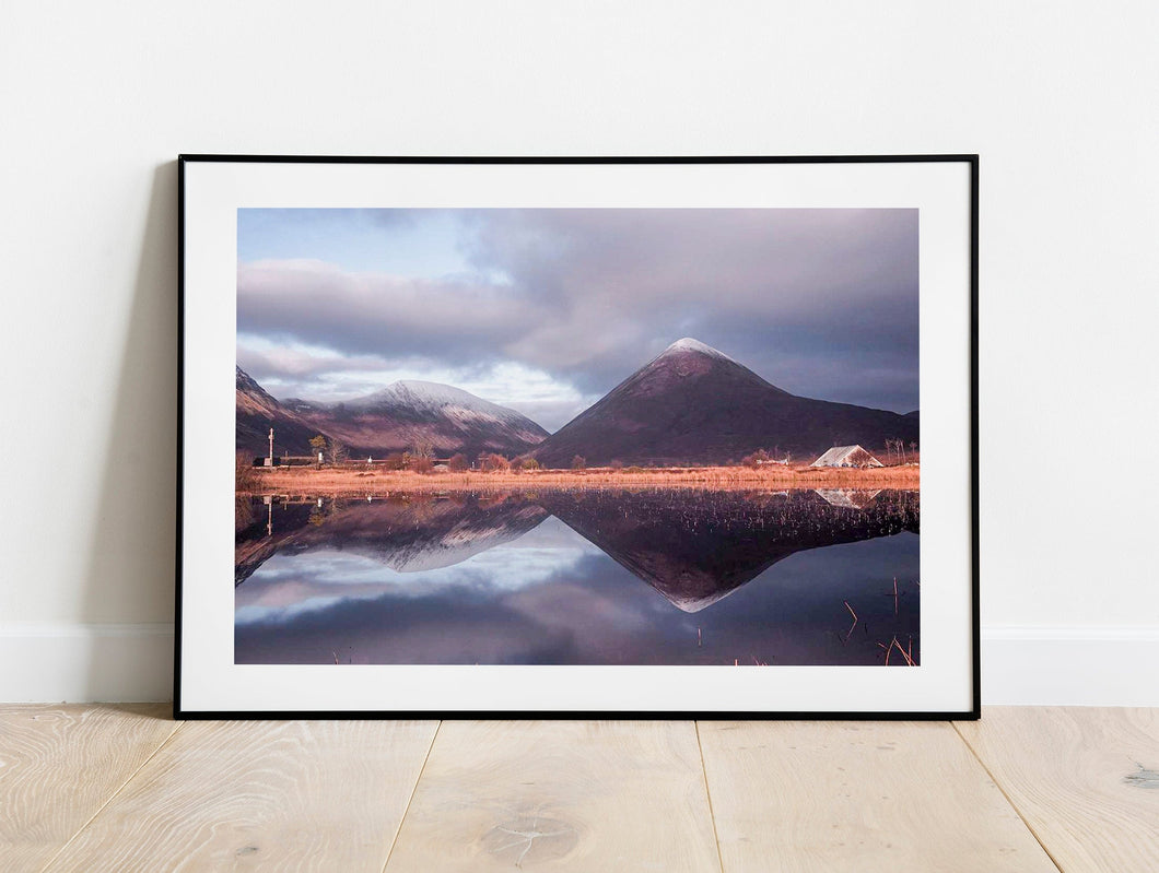 Scottish Print | Isle of Skye's Loch Slapin, Beinn Na Cro and Glas Bheinn Mhor - Home Decor