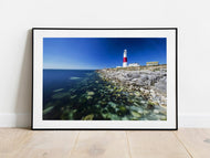 Portland Bill Lighthouse, Dorset | Long Exposure Seascape Photography Print