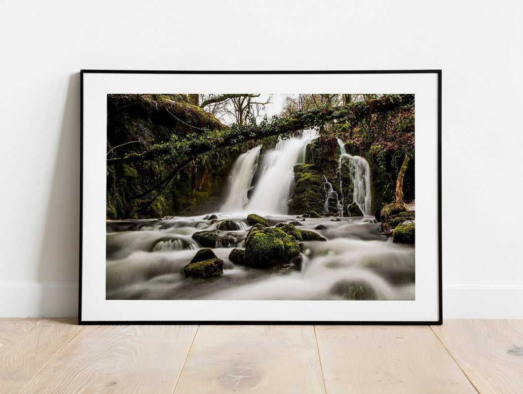 Dartmoor Waterfall Prints | Venford Twin Waterfall, Devon Landscape Photography