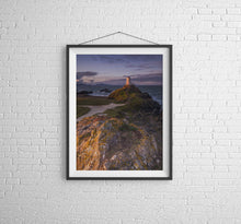 Load image into Gallery viewer, Llanddwyn Lighthouse Wall Art | Anglesey Landscape Prints for Sale - Home Decor Gifts
