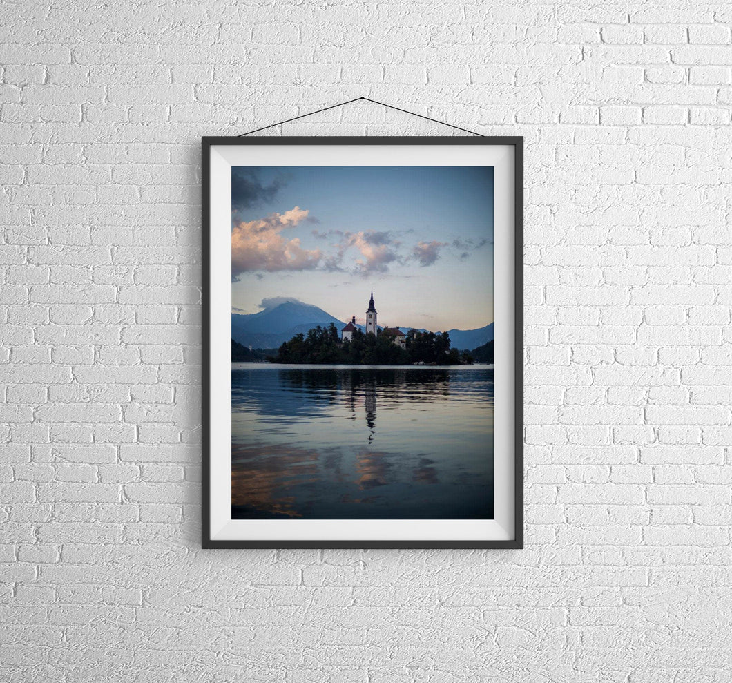 Landscape Photography of Lake Bled | Slovenia Lake Prints - Home Decor Gifts