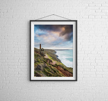 Load image into Gallery viewer, Cornwall art | Wheal Coates wall art, Towanroath Mine - Home Decor Gifts
