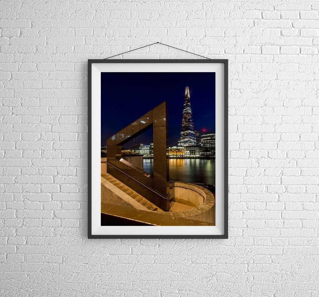 Fine art Print of The Shard | Thames wall art for Sale, Fine art London Prints, Home Decor