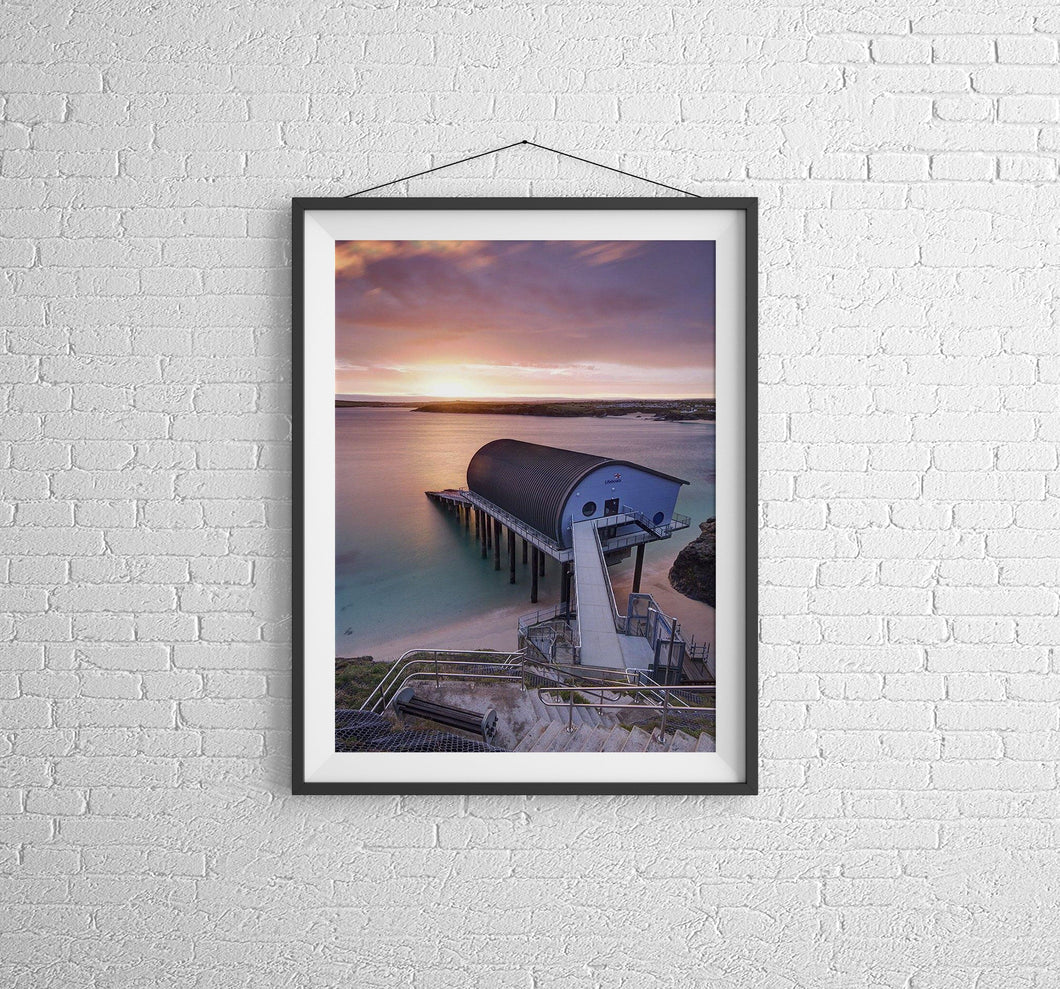 Padstow Prints of The RNLI Lifeboat Station | Cornwall art Prints for Sale, RNLI Shop