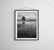 Hvítserkur, Iceland | Sea Stack Black & White Photography Print