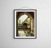 Load image into Gallery viewer, Fine art London Picture | Westminster Bridge wall art and Big Ben Print - Home Decor
