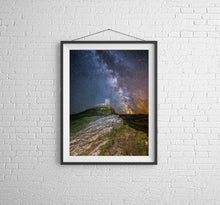 Load image into Gallery viewer, Dartmoor Astrophotography Prints | Brentor Church wall art - Home Decor Gifts
