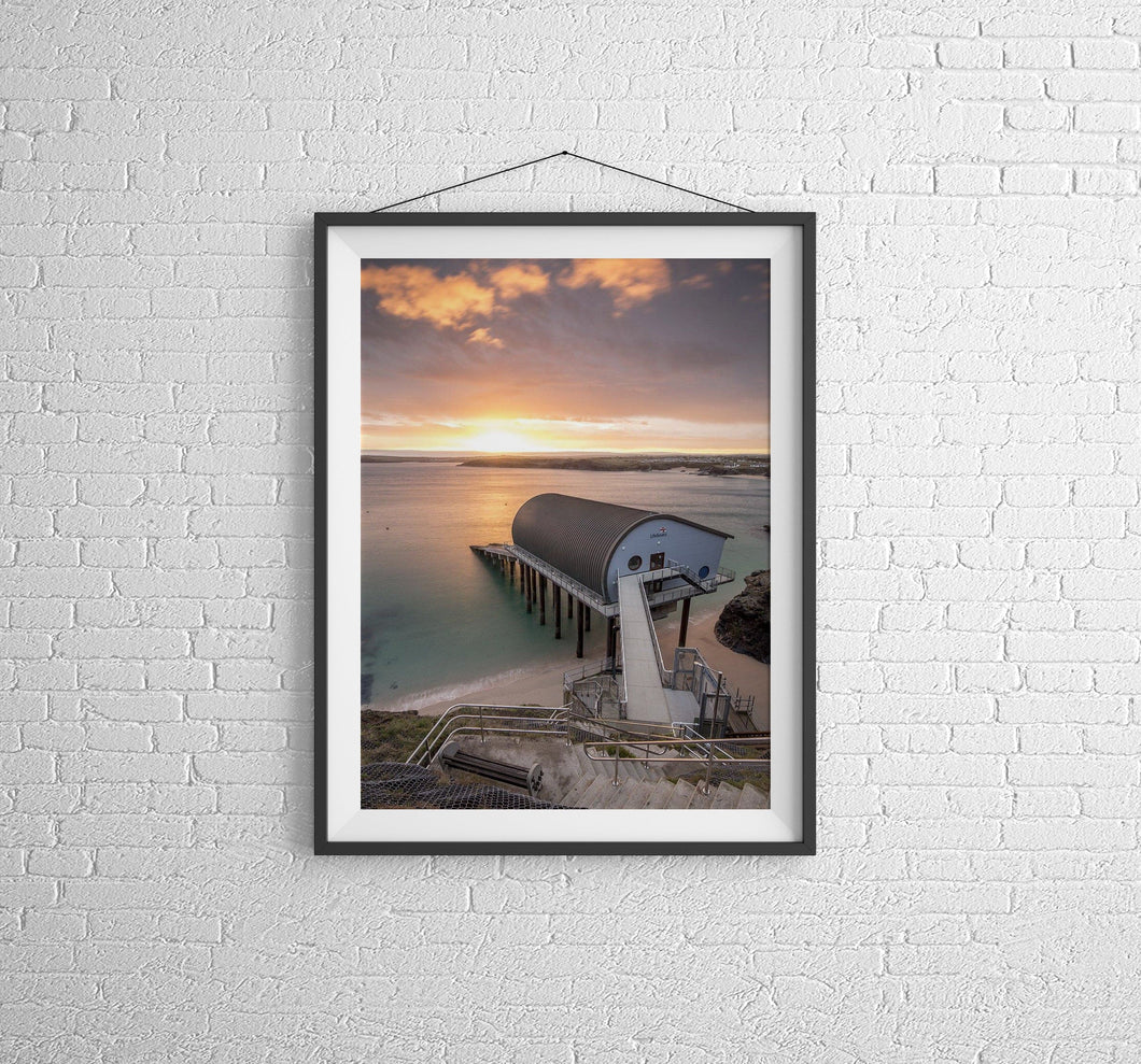 RNLI Shop | Wall Art of Padstow Lifeboat Station, Cornwall Prints for Sale Home Decor