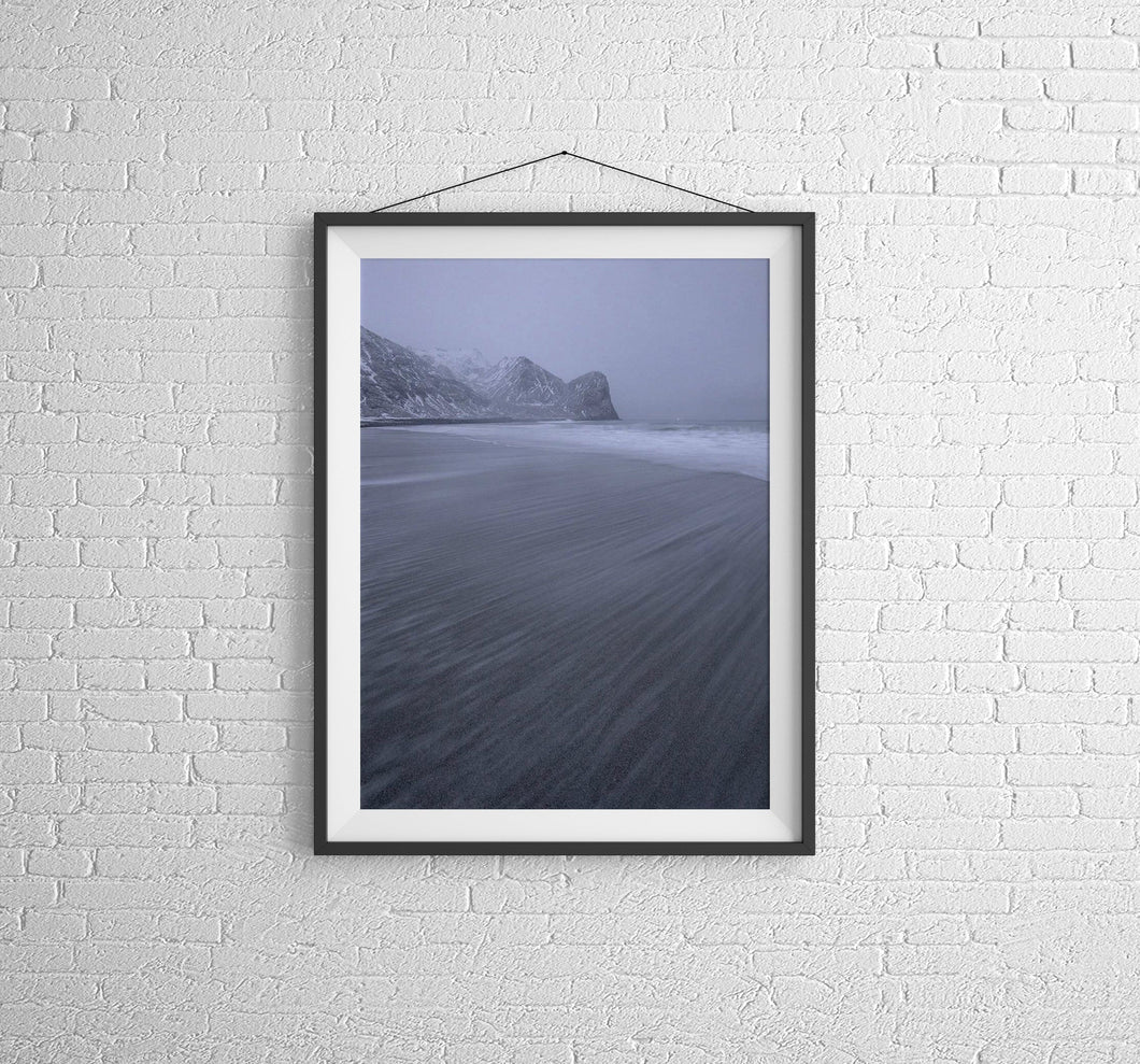 Unstad Beach Landscape Photography | Nordic Prints for Sale, Lofoten Islands wall art