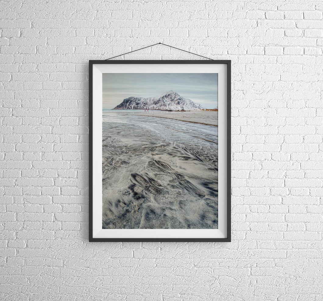Arctic Prints | Skagsanden Beach wall art, Norway's Flakstad art for Sale