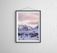 Lofoten Islands, Norway | Mountain Pass Road Landscape Photography Print